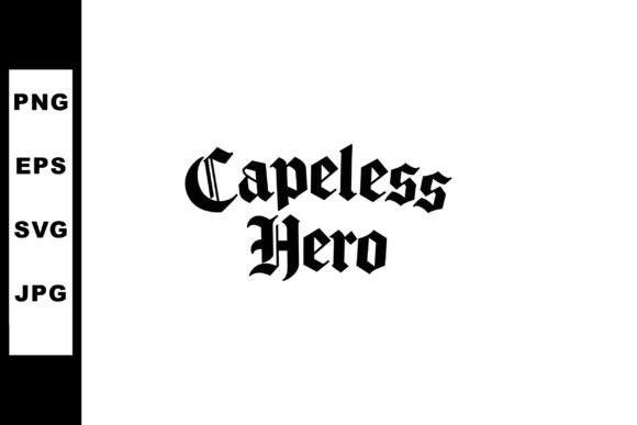 Capeless Hero Gothic Blackletter Typography: A Bold Fusion of Tradition and Modern Design