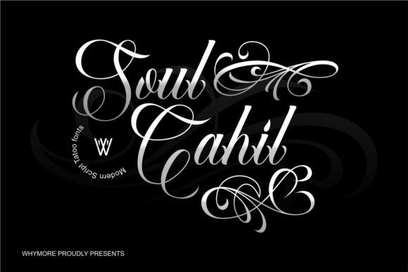 Elevate Your Design Projects with the Soul Cahill Tattoo Font Collection