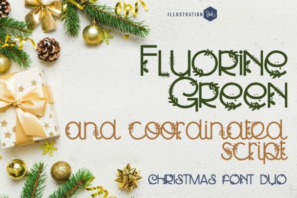 Fluorine Green Duo: A Hand-Crafted Font Pair for Nature-Inspired Design