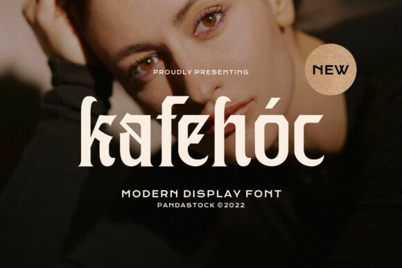 Kafehoc: A Bold and Refined Display Font
