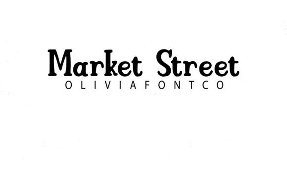 Market Street: A Handwritten Font That Balances Romance and Readability