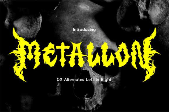 Metallon: A Font That Commands Attention