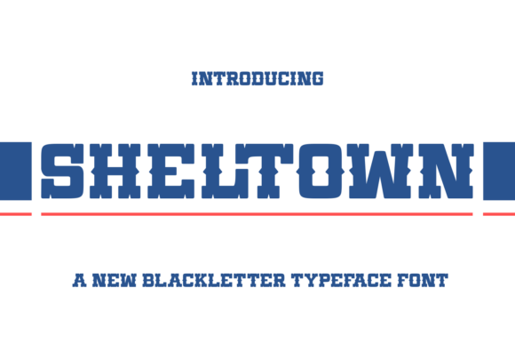 Sheltown: A Bold Typeface Bridging Vintage Charm and Modern Design