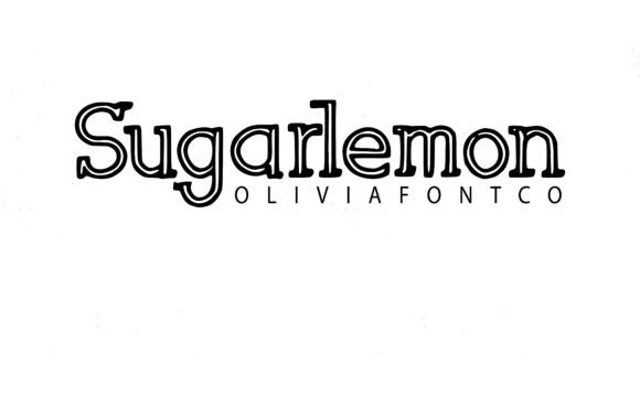 Sugarlemon: A Romantic Handwritten Typeface for Creative Projects