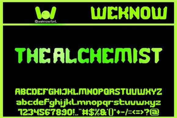 The Alchemist: A Modern Gothic Font That Adds Mystique to Your Brand